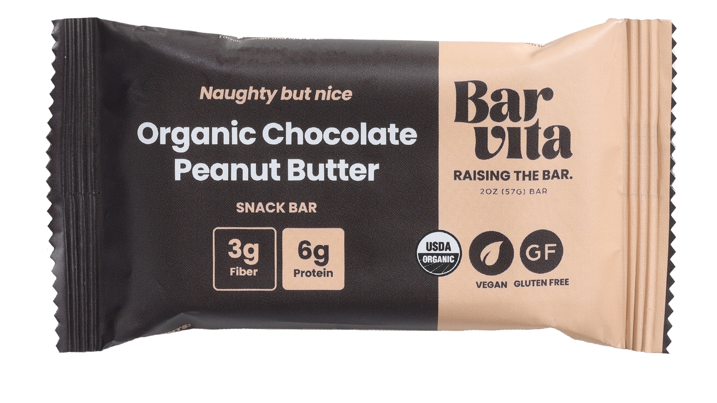Barvita Chocolate Peanut Butter bar Vegan bars