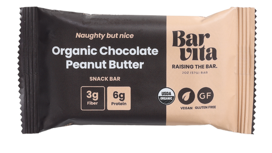 Barvita Chocolate Peanut Butter bar Vegan bars