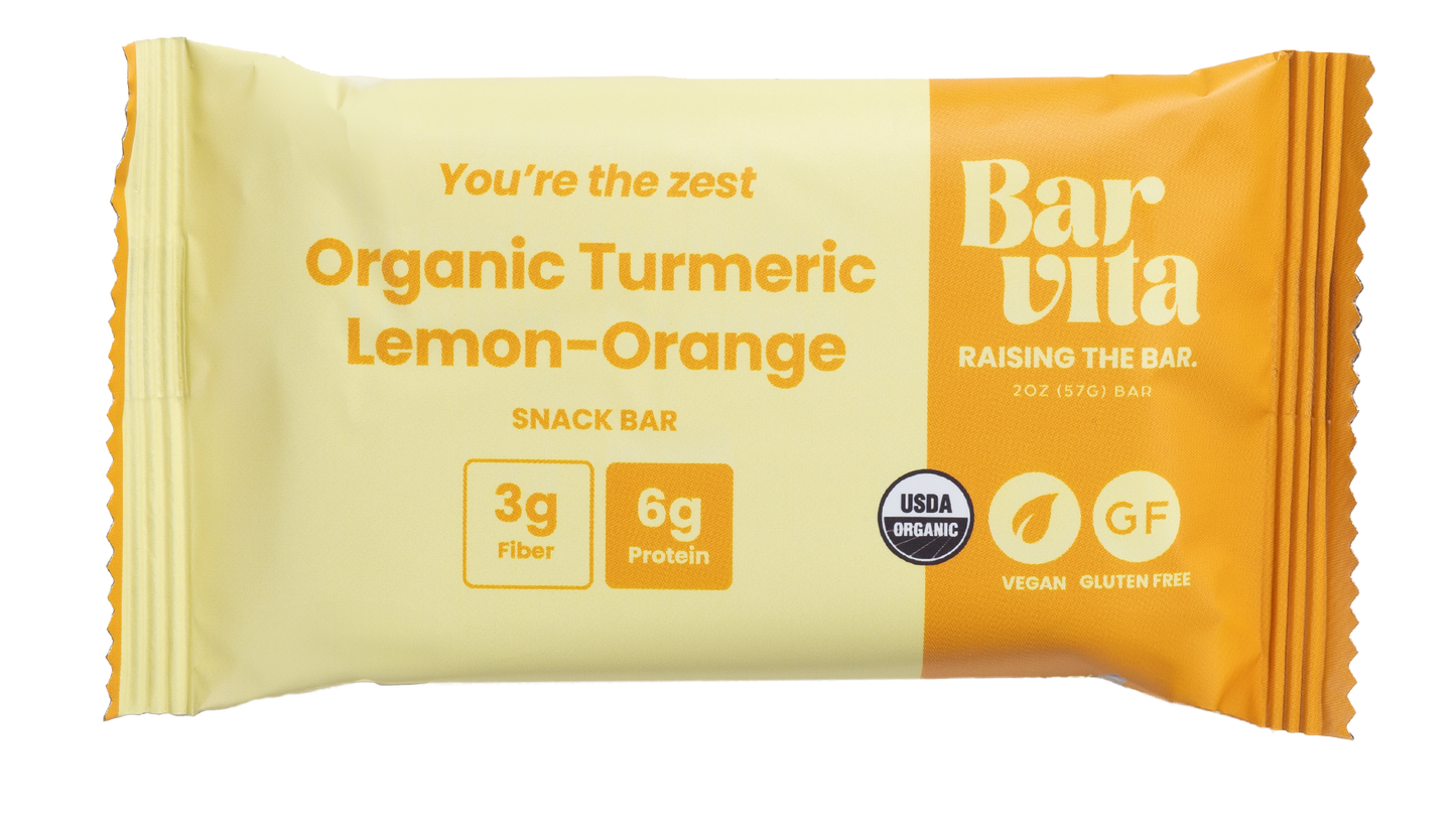 Organic Turmeric Lemon-Orange Barvita